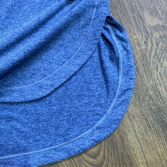 Athleta Uptempo Hoodie S Small Chrome Blue Quick Dry Sport Casual - Picture 2 of 8